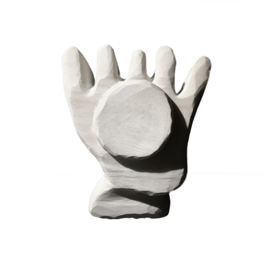 An authentic decorative hand